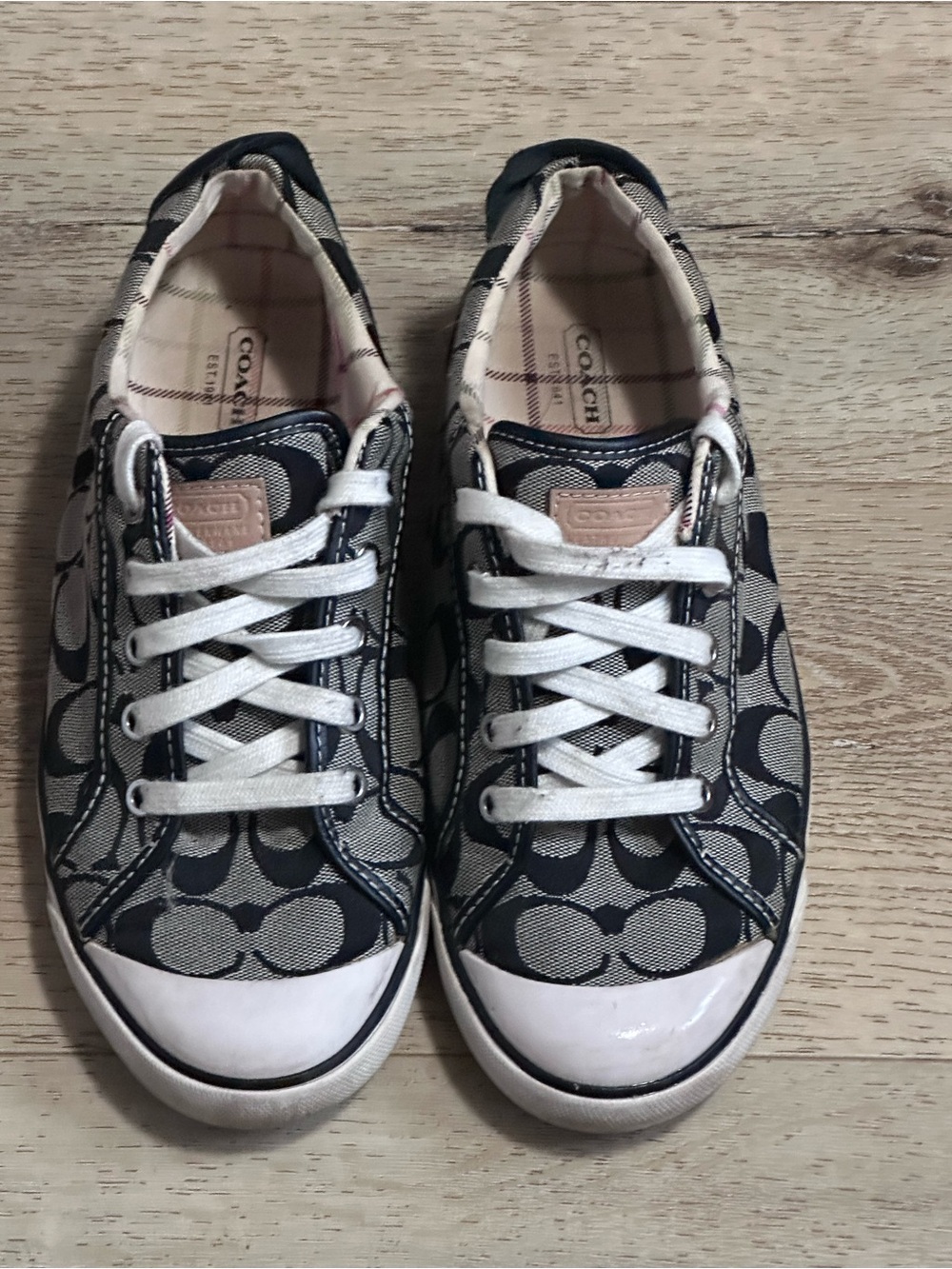 Coach Monogram Low-Top Sneakers